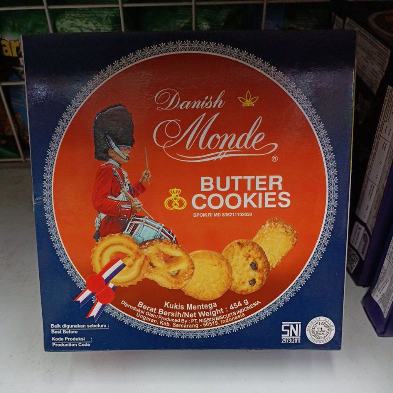 

MONDE BUTTER COOKIES 454 GR