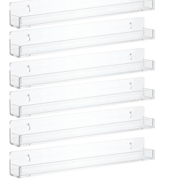 Akrilik Organizer Kosmetik Botol Kutek Serbaguna - Rak Gantung Acrylic Dinding makeup / make up mult