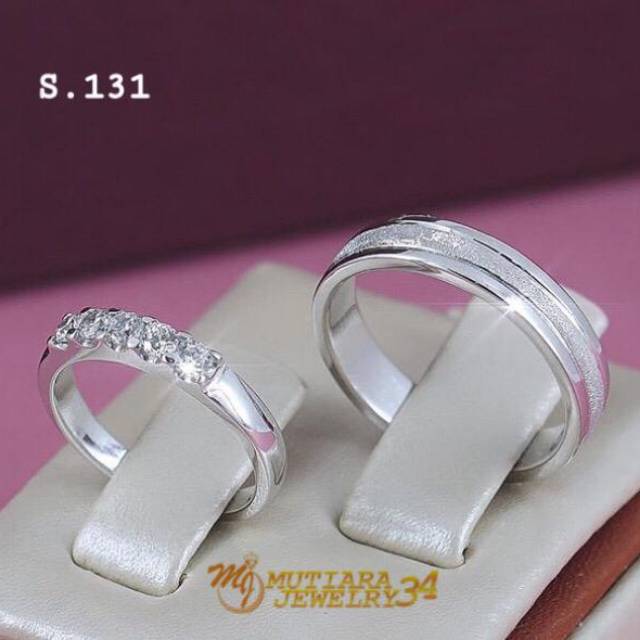 Cincin platinum couple / cincin kawin / cincin tunangan