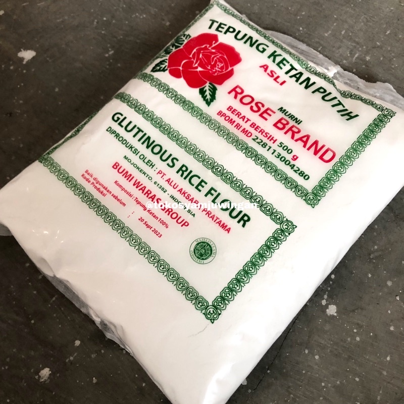 

Tepung Ketan Rose Brand 500gr
