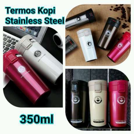 Termos Kopi 500ml/Termos Kopi Stainlees/Termos Panas Dingin/Termos Kopi