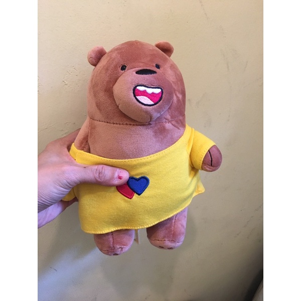 Miniso Boneka Bear / Black kitty / ice bear / pan pan