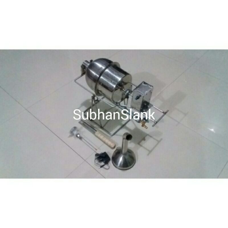 Roasting Kopi 4 kg + SELANG+REGULATOR + KOMPOR JOS. DC 12 V.olt