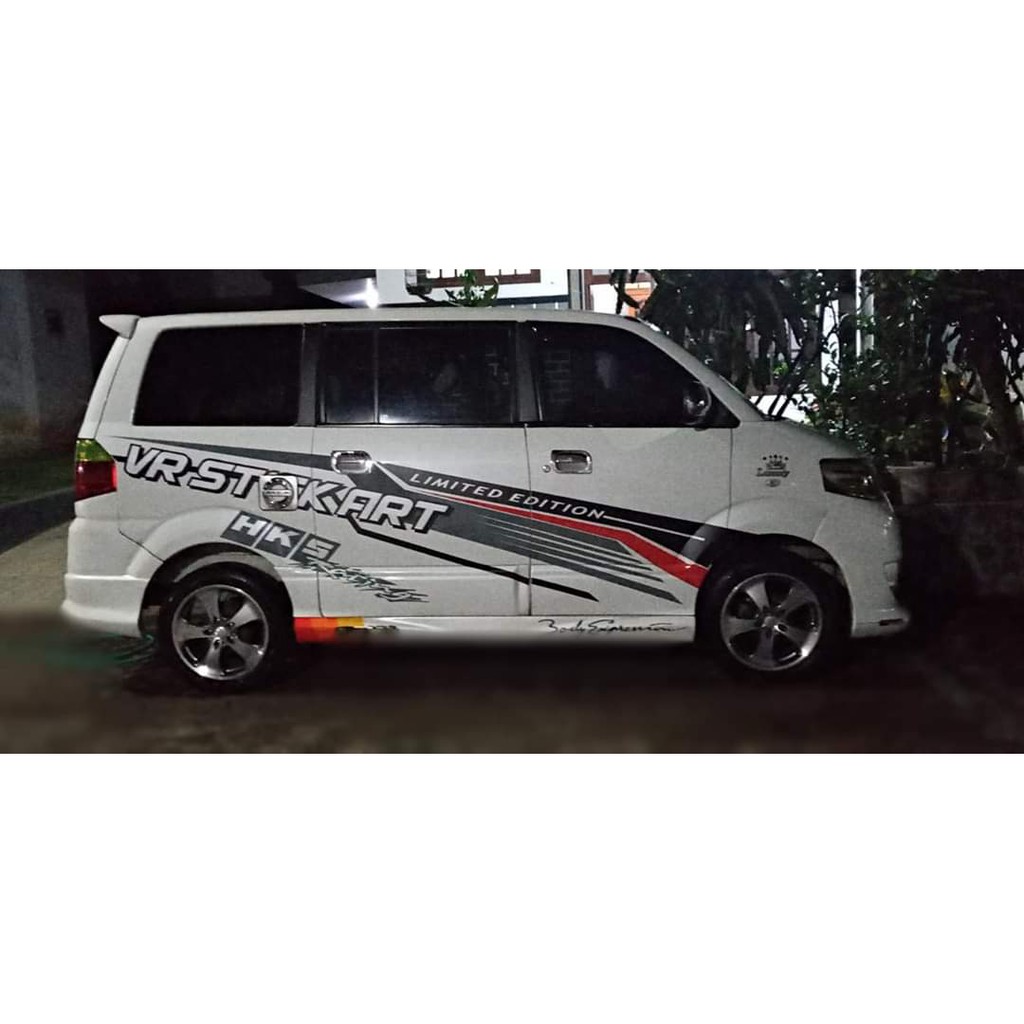 Stiker Mobil Grandmax Apv Dll Terbaru Striping Cutting Keren