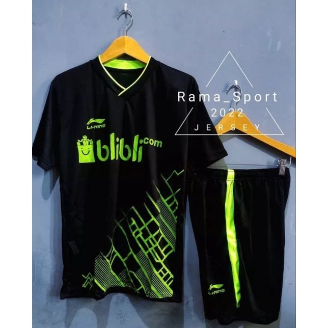 (TERLARIS)BAJU OLAHRAGA KAOS SETELAN BULUTANGKIS  VOLLY JERSEY BOLA SETELAN FUTSAL KOSTUM SEPAKBOLA 