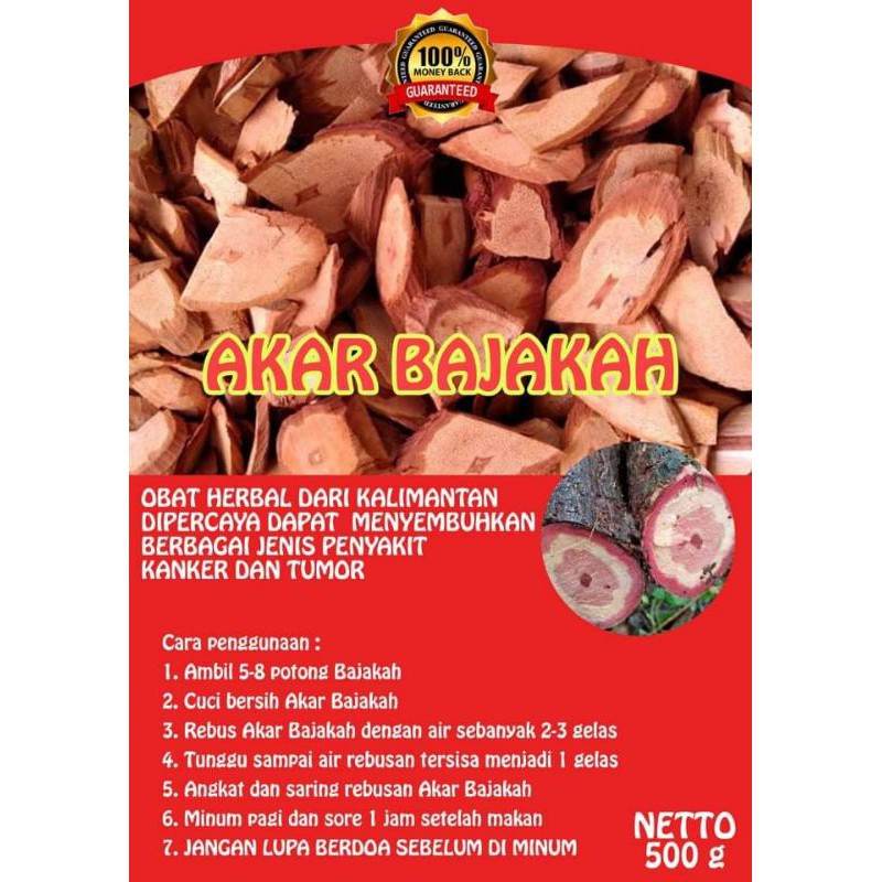 

akar bajakah asli Kalimantan 500 gram