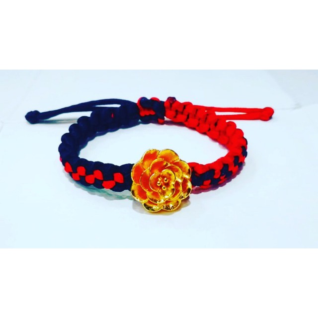 Gelang tangan wanita anyaman tali