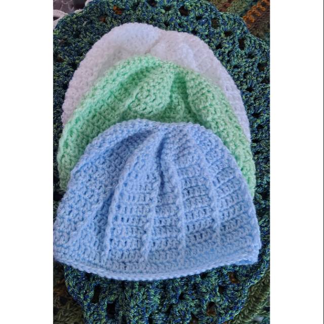 Topi ciput rajut bayi
