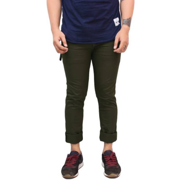 AIRBLACK DENIM TERLARIS / 784 VICTORY Celana chino pria panjang skinny semi slimfit cowo / cowok /