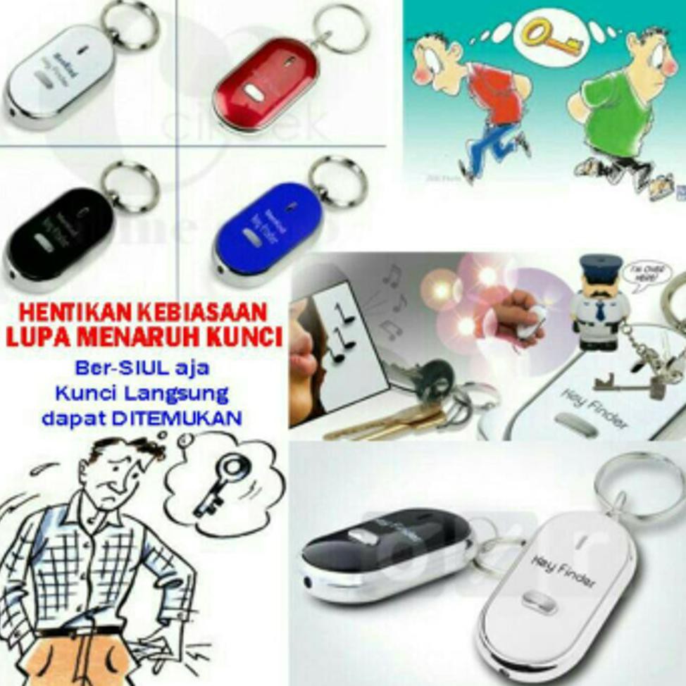Key Finder ( Gantungan Kunci Siul )