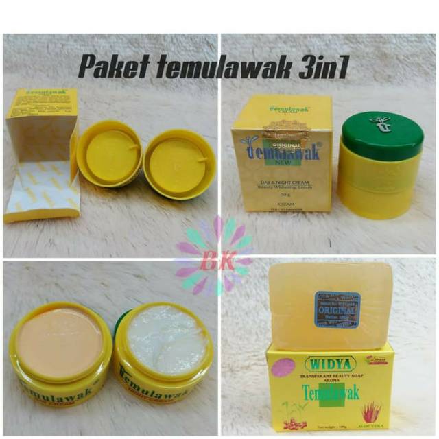 PAKET KRIM TEMULAWAK 3IN1