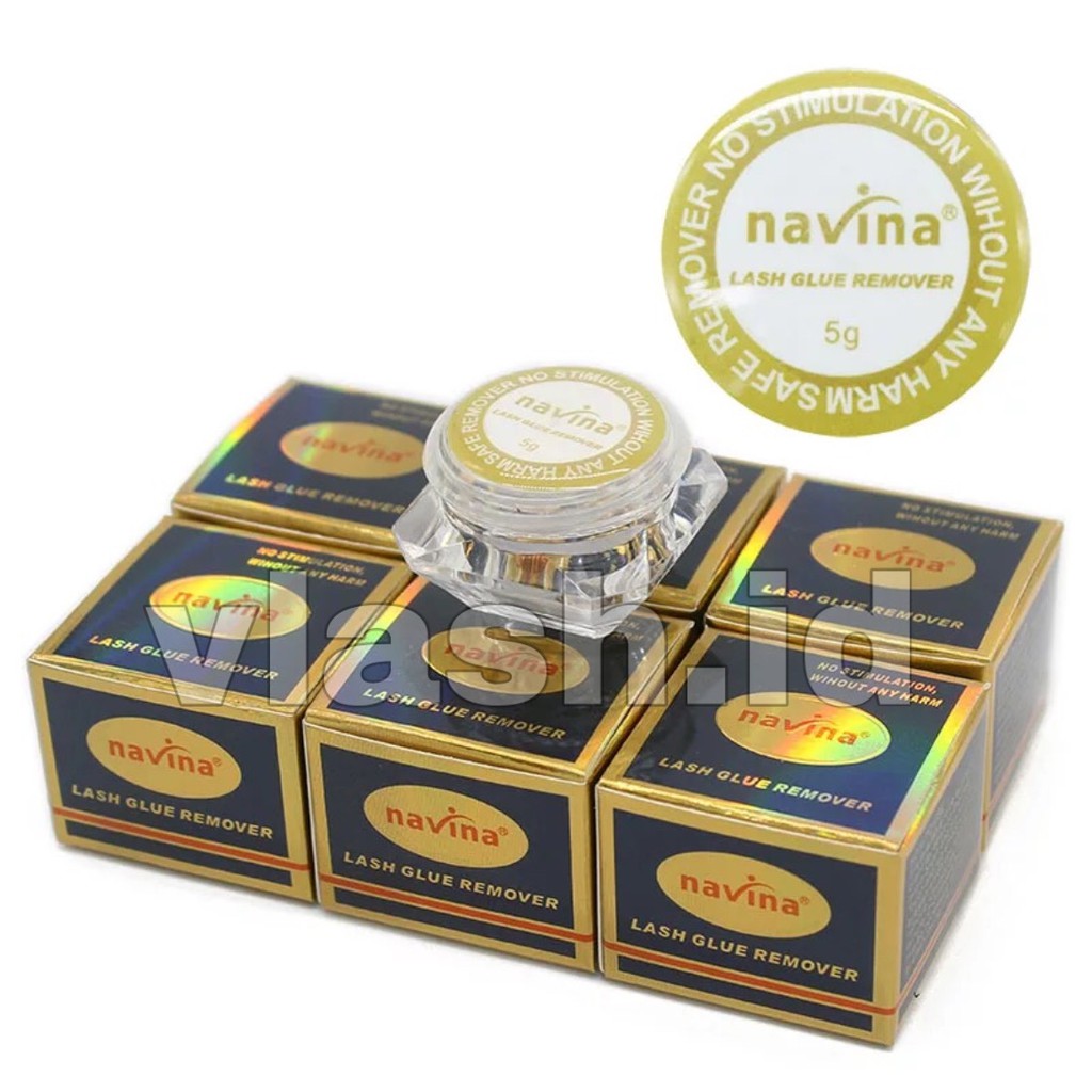 REMOVER CREAM NAVINA / CREAM PERONTOK BULUMATA EXTENSION