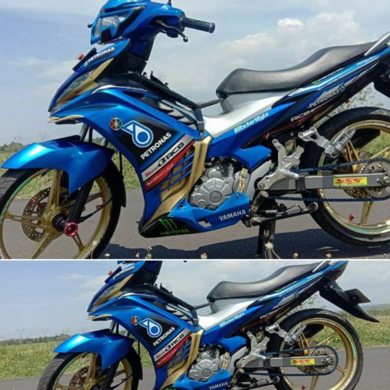 Striping Sticker Variasi Yamaha Jupiter Mx New Petronas Shopee Indonesia