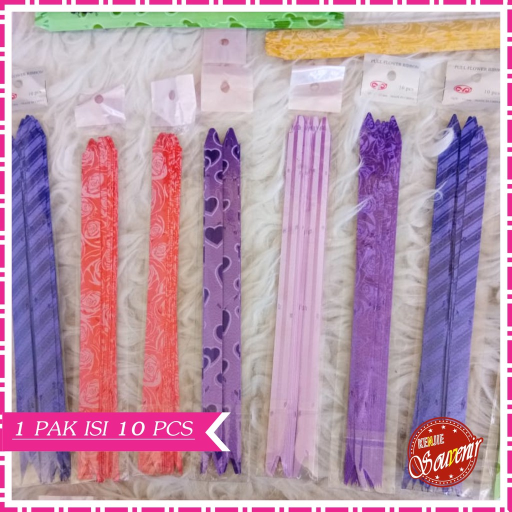 

Pita Tarik Serut / Pita Kado / Pita Souvenir / isi 10 Pcs