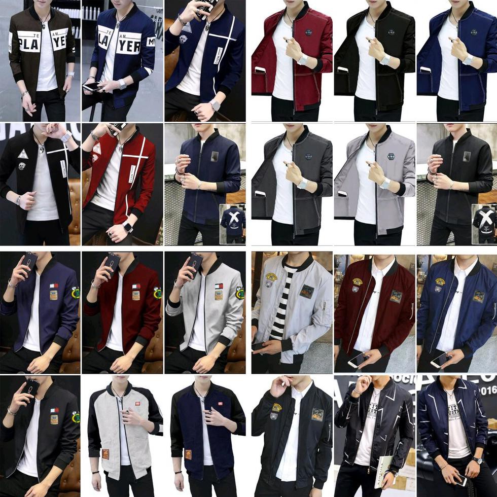 C2 YC JAKET PLAYER GRAY PRIA ABU LAKI GAUL TRENDY KEREN SPORTY BIKERS MACHO MODIS DESTINY FLEECE