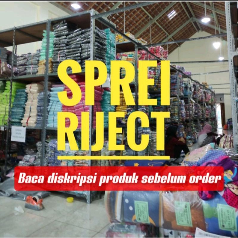 sprei riject tersedia berbagai ukuran