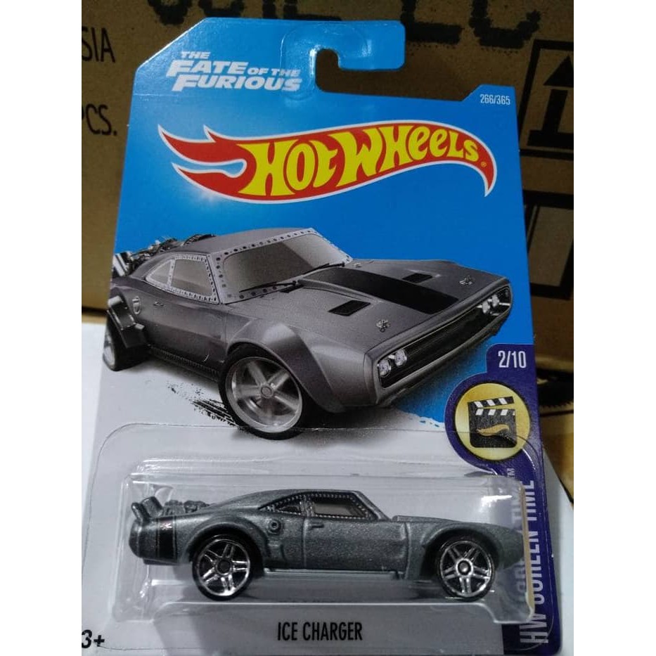 D0022-HOT WHEELS / HOTWHEELS-ICE CHARGER-GREY