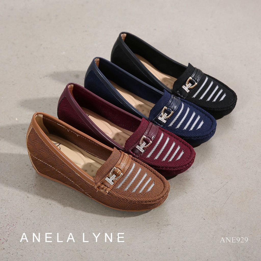 ANELA LYNE SALLIE SEPATU WEDGES ANE929 ORIGINAL