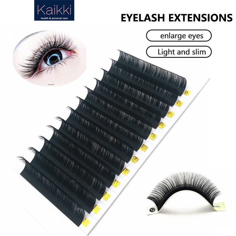Kaikki Penanaman tunggal okulasi baris pada bulu mata dorong tangan bunga okulasi bulu mata palsu