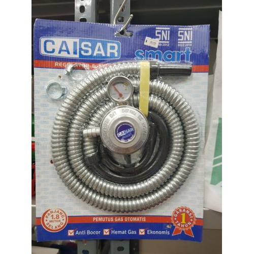 Selang Gas + Regulator Caisar Premium