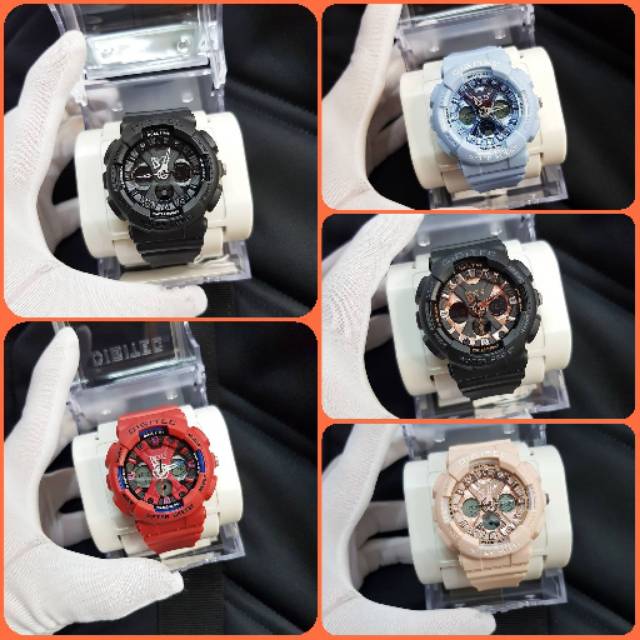 Jam Tangan Wanita Sport Digital Digitec DG 4032T Original Anti Air Bisa COD