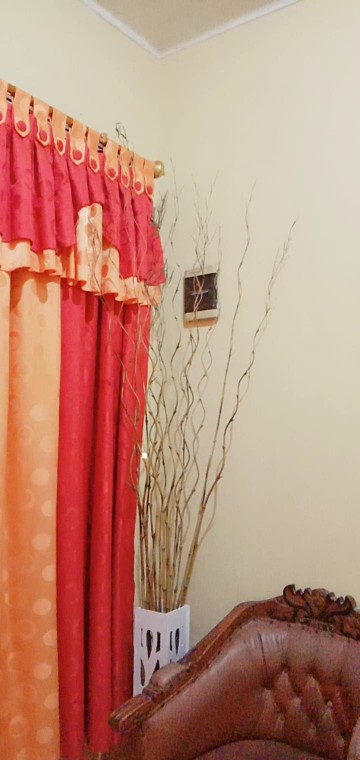 1 Btg Bambu Ulir Polos Natural 200cm (min Order 15 Btg Bisa Mix)