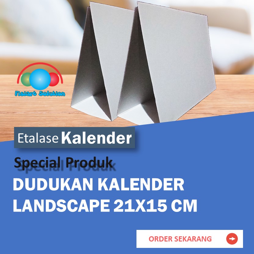 Tatakan / Dudukan Kalender Meja Ivory Tebal  Shopee Indonesia