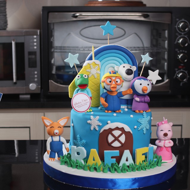 Kue Ulang Tahun Birthday Cake Tema Pororo Mhn Baca Keterangan Shopee Indonesia