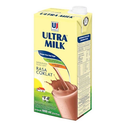 

Susu UHT Ultra Milk 1000 Ml