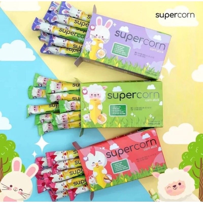 Conz Supercorn Corn Stick - Snack Super Corn - Stick Jagung -  HALAL