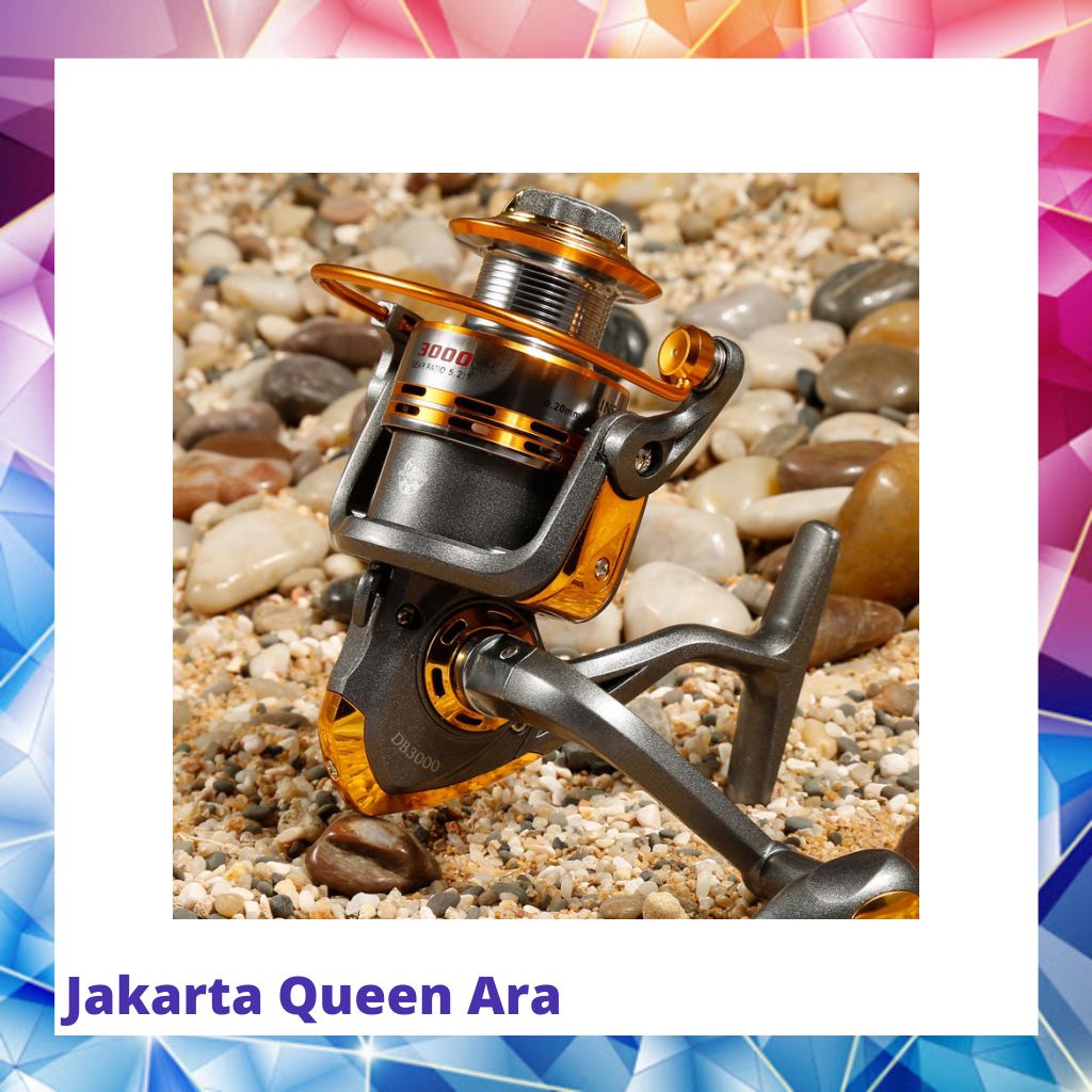 Debao Gulungan Pancing Metal Fishing Reel 10 Ball Bearing - DB300