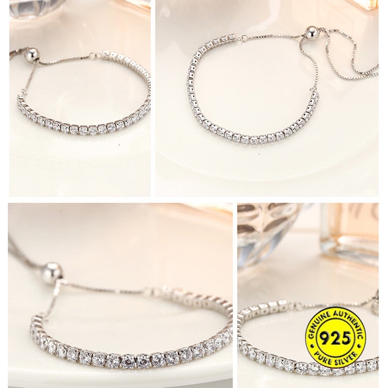 Gelang Tenis Kristal 18K U1276