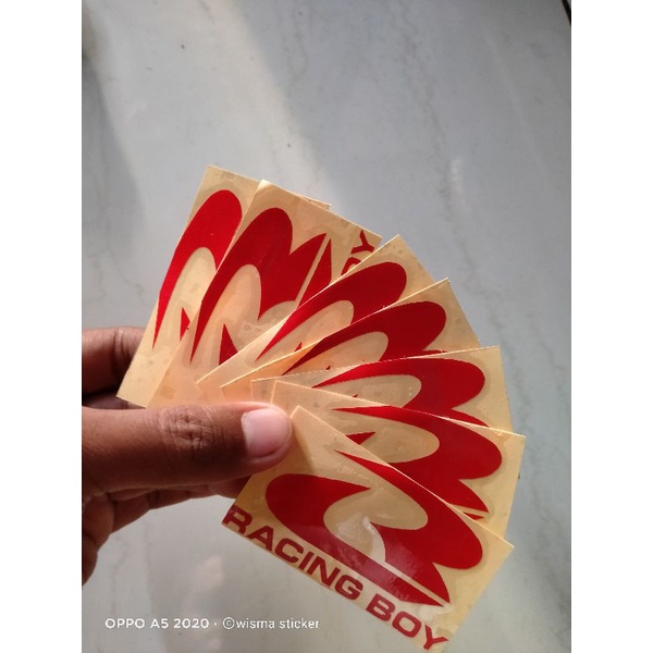 Stiker RCB / Stiker Racing Boy / Stiker Motor Keren / Stiker Motor Murah