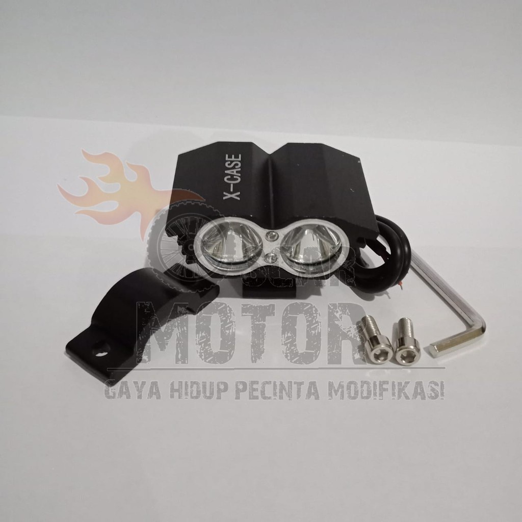 Lampu tembak model owl led 2 mata lampu sorot ultrafire 2mata burung hantu bandungan rx king byson