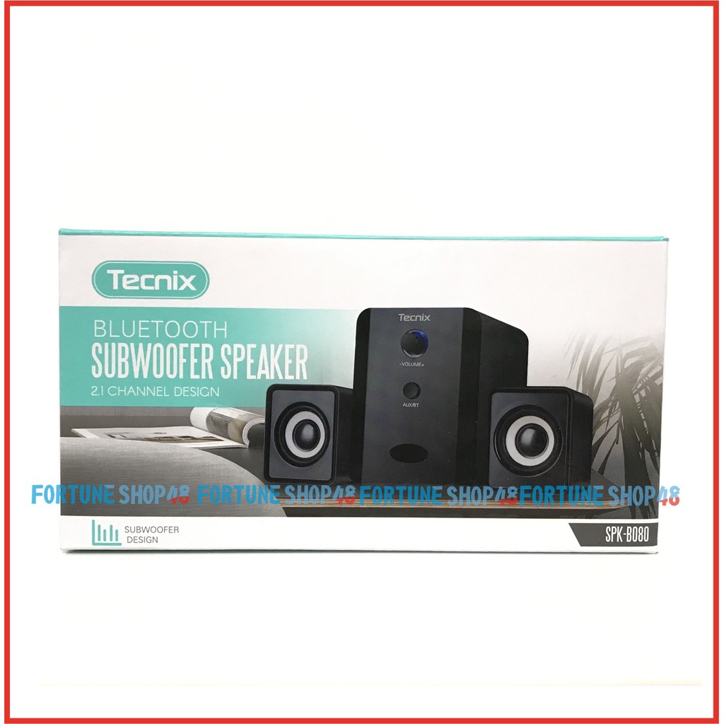 Speaker Bluetooth With Subwoofer Tecnix SPK - B080