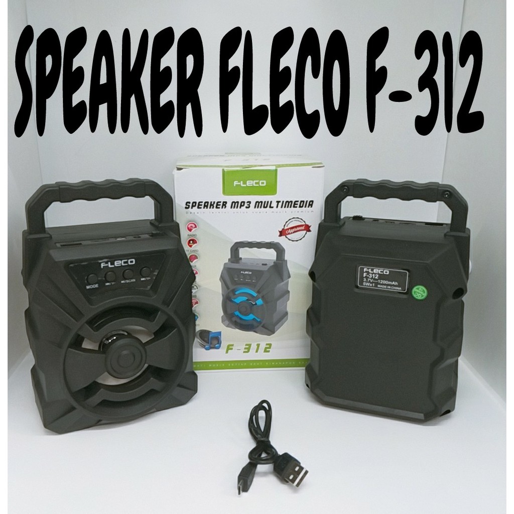 SPEAKER BLUETOOTH WIRELESS FLECO F-312