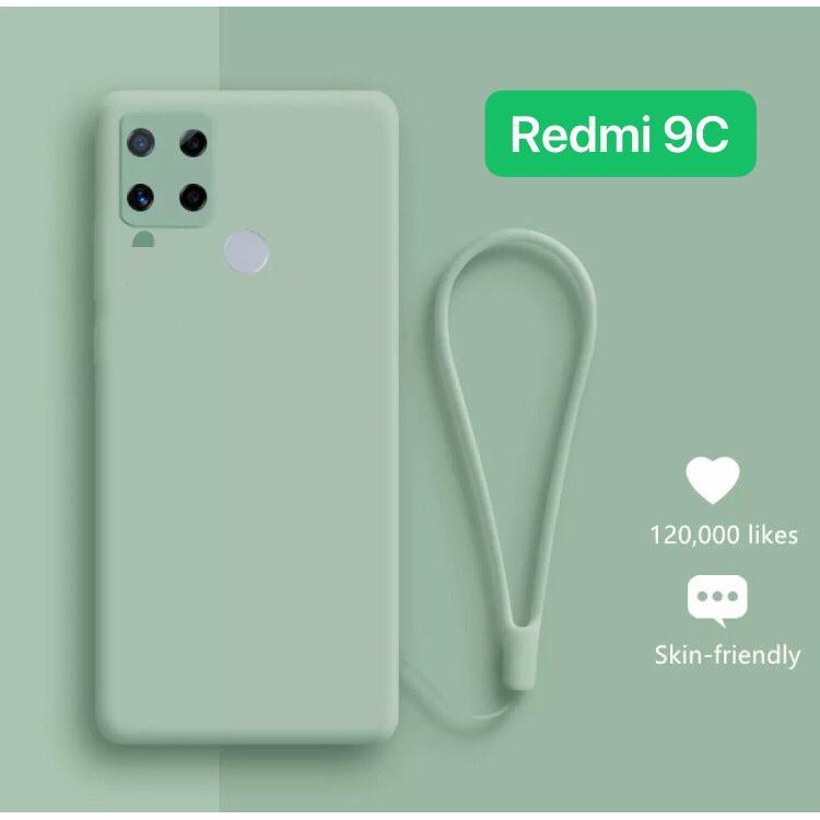 Xiaomi Redmi 9C Casing Tali Candy Premium Softcase Silicone Phone Cover