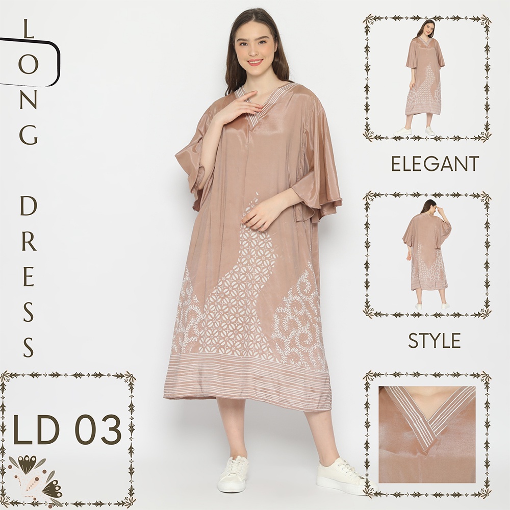 LONGDRES PREMIUM SILKY BATIK SOFT