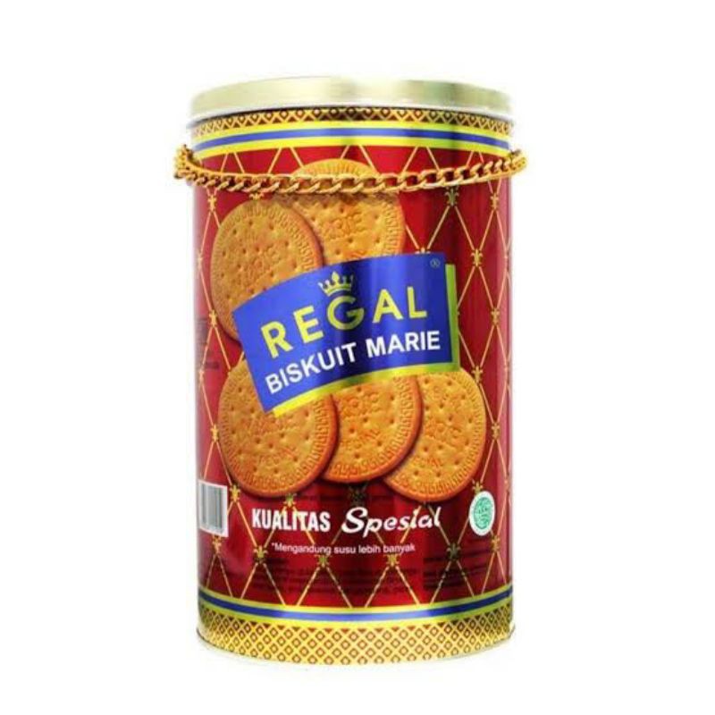 BISKUIT MARIE REGAL KALENG 1000GR