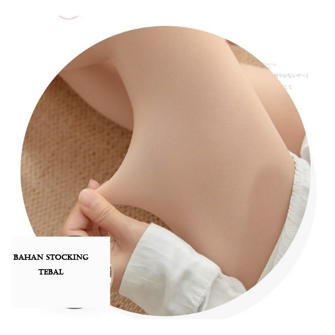 Stocking  Celana Stoking Pantyhose  Wanita Anti Slip Tebal Hangat dan Panjang