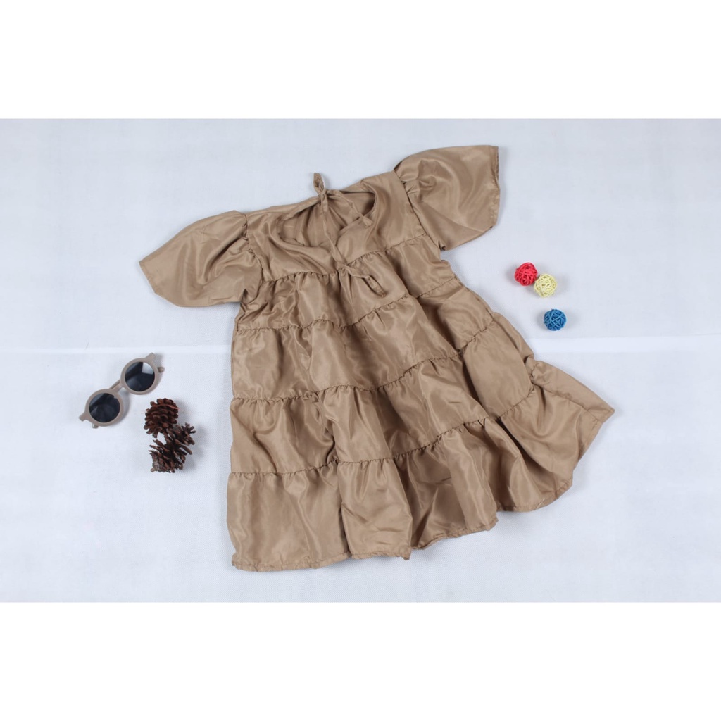 BEFAST - ZTL OOTD Dress Anak ARICA / DRESS ANAK EIKO / Dress Anak perempuan / Pakaian Anak-Anak Perempuan / Outfit Anak Ala Korean style / Dress Casual Anak / Model Terbaru / Dress Polos Lengan Pendek