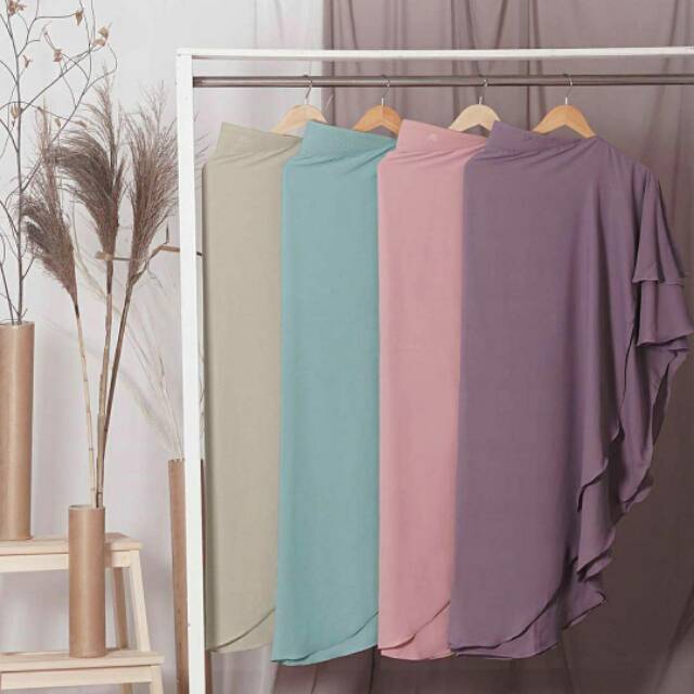 KHIMAR FITRI / KHIMAR DUA LAYER / KHIMAR 2 LAYER / Hijab Alila / Gamis Ayumi / Gamis Alila