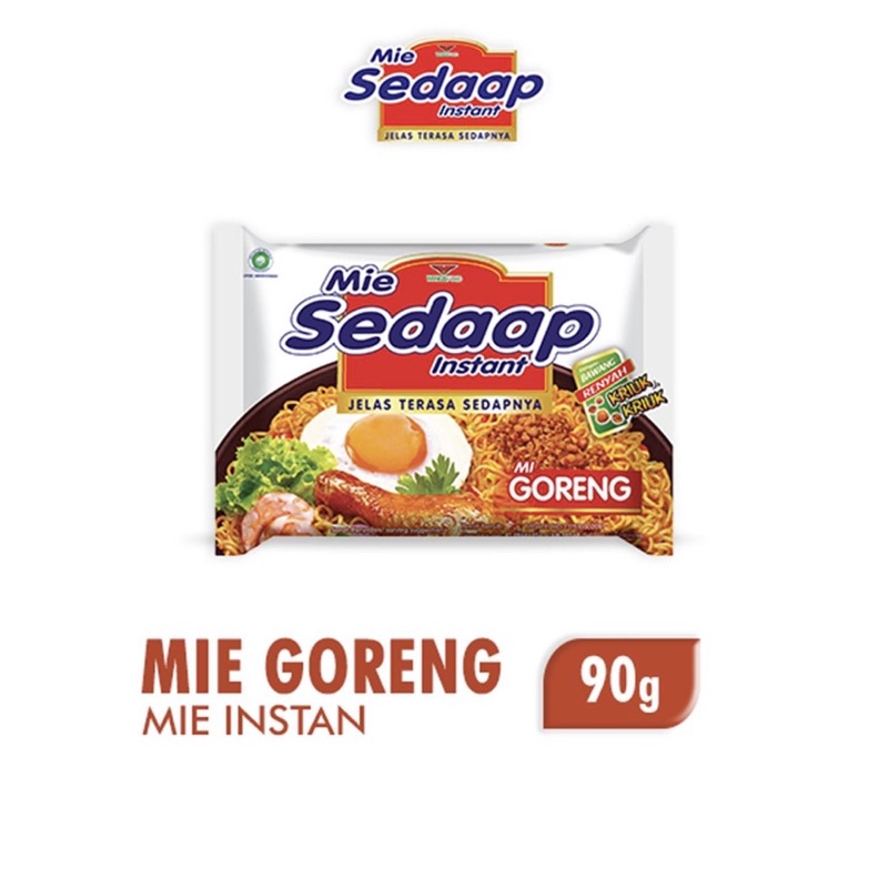 

Mie sedap SEDAAP goreng 90gr