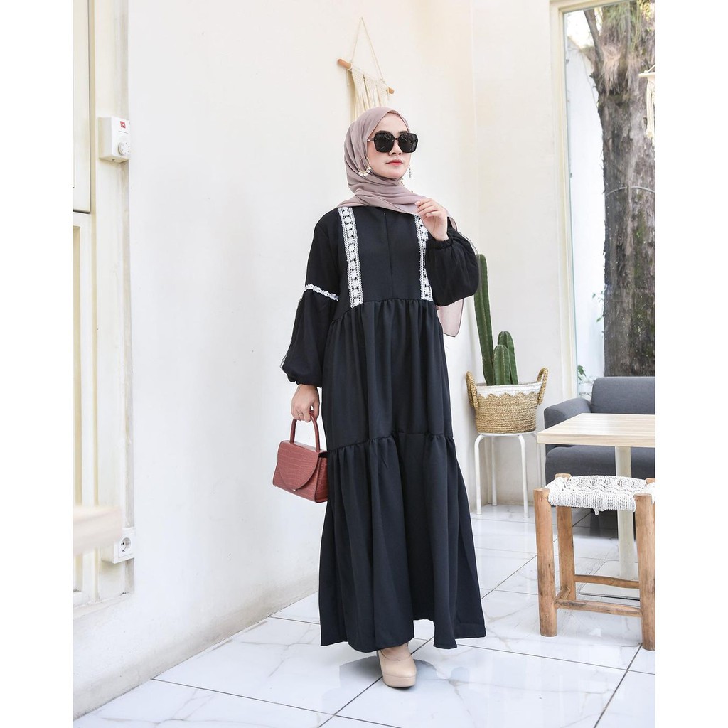 Gamis Remaja Zahwa Ori Shofiya Remaja Modis Murah Kekinian G23