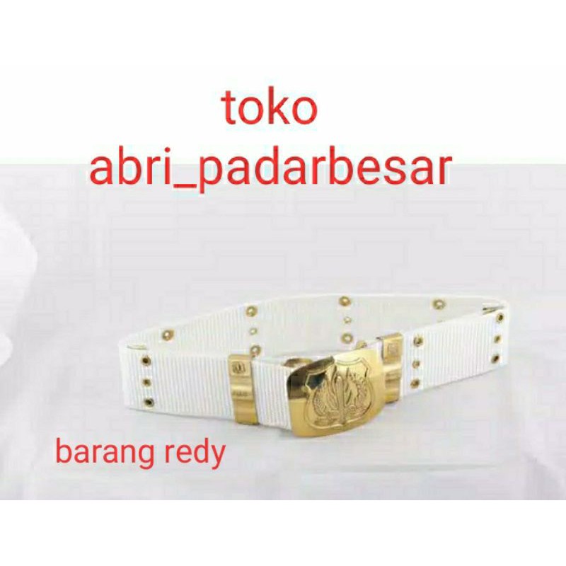 KOPEL PDL PUTIH SATPAM / IKAT PINGGANG SECURITY