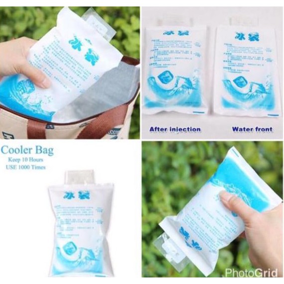 Ice Gel Bag Jelly Es Pack 400 ml untuk Cooler bags Menjaga Suhu Dingin Tas bekal makan