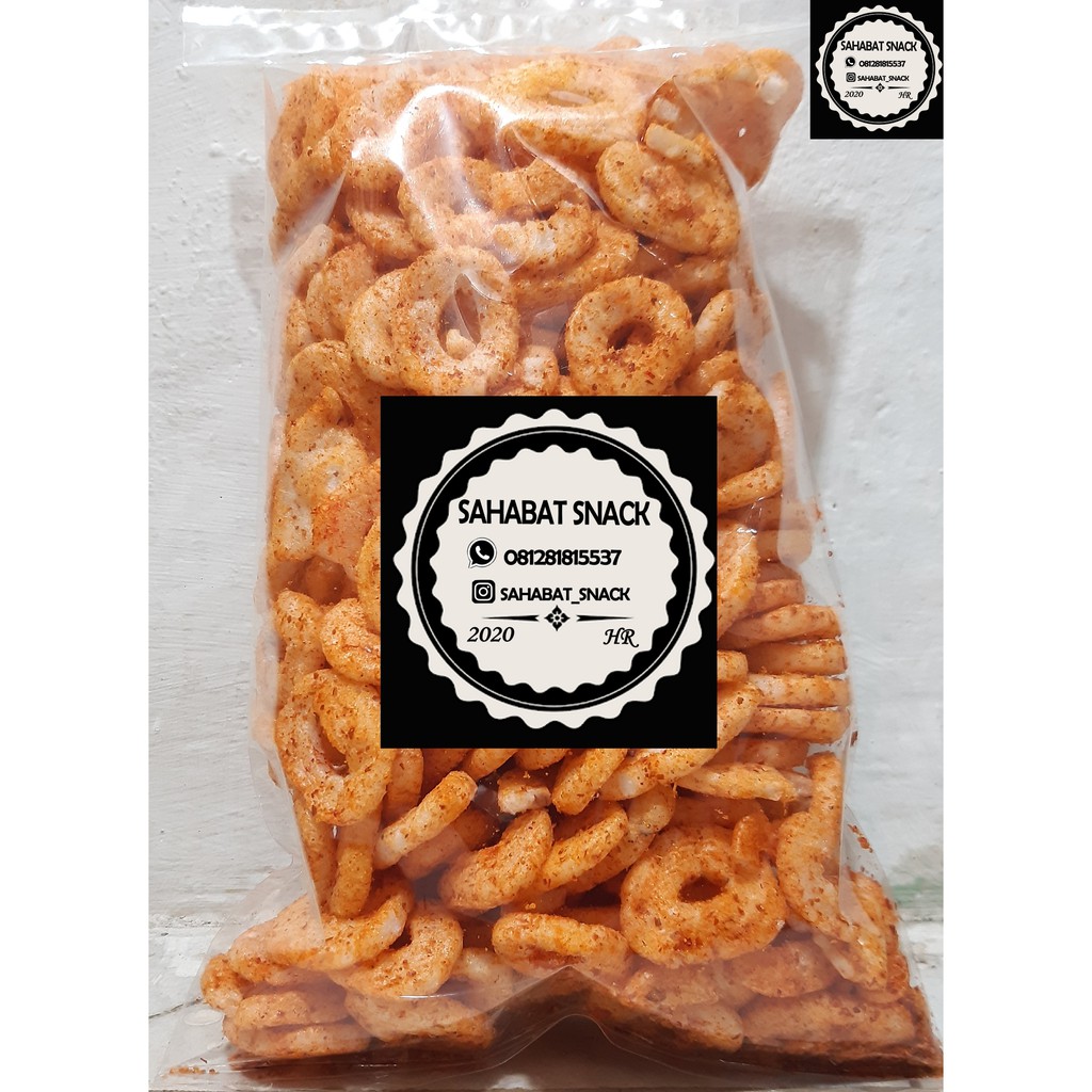 

Kerupuk Ring Pedas 250g