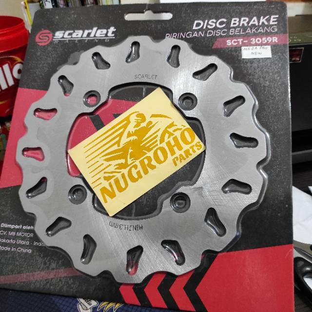 Piringan Cakram Belakang Scarlet Cb150r Old New Cb150r Led New Cbr150r Led Cbr150r Megapro