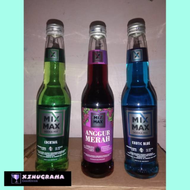 Mixmax Vodka Mix  275ml Shopee Indonesia