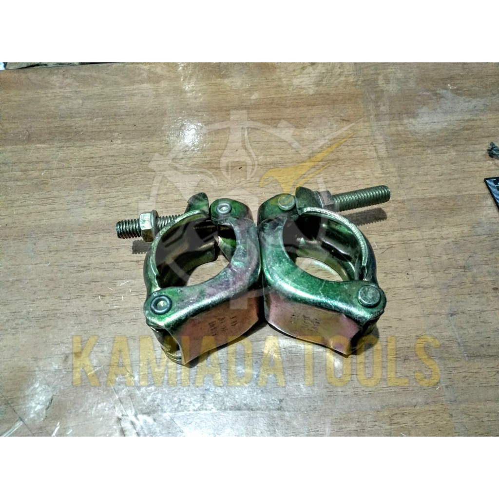 Kelm Scafolding Hidup/ Clamp Scaffolding Swivel/ Klem Pipa/Klem Stager